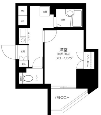 ヴェルト笹塚ツインⅠの物件間取画像